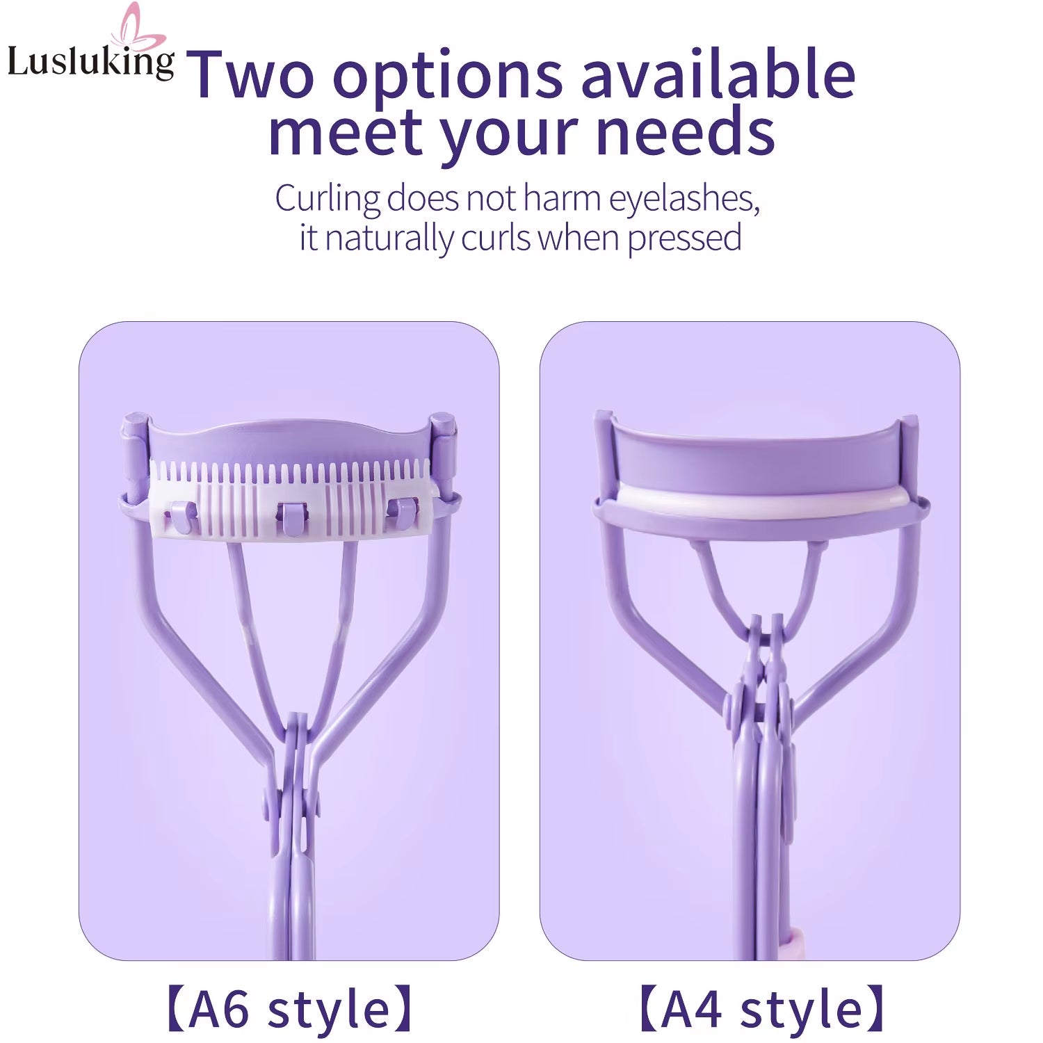 1Pc Eyelash Curler with Soft Silicone Pad Women Eyelashes Curling Clip Long Lasting Lift Lashes Makeup Accessories Cosmetic Tool