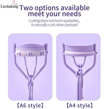 1Pc Eyelash Curler with Soft Silicone Pad Women Eyelashes Curling Clip Long Lasting Lift Lashes Makeup Accessories Cosmetic Tool