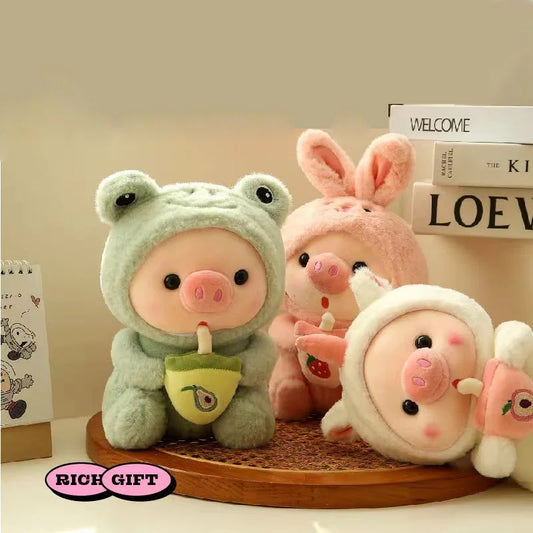 Peluche de cerdo kawai