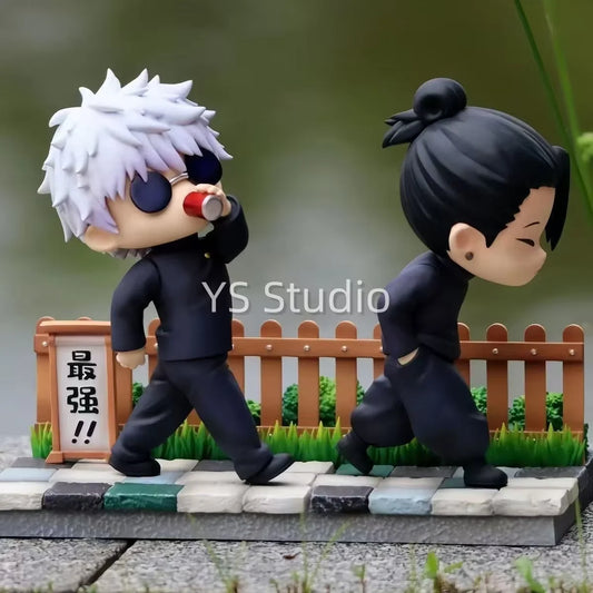 Figuras de Goyo y Suguru