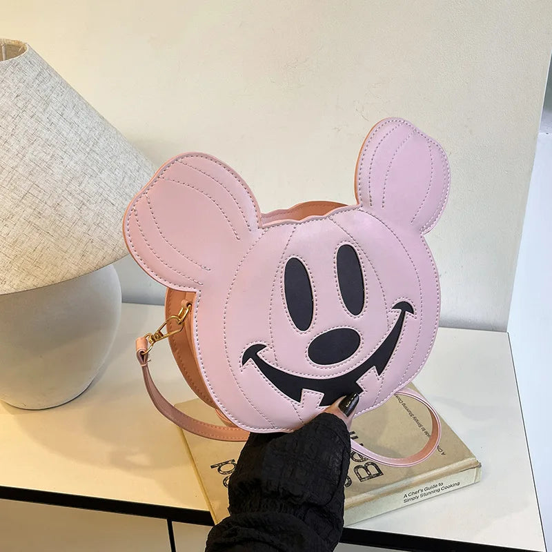 Bolso cruzado de calabaza de Halloween de Mickey Mouse