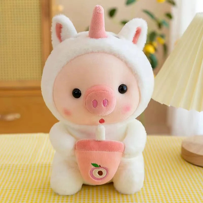 Peluche de cerdo kawai