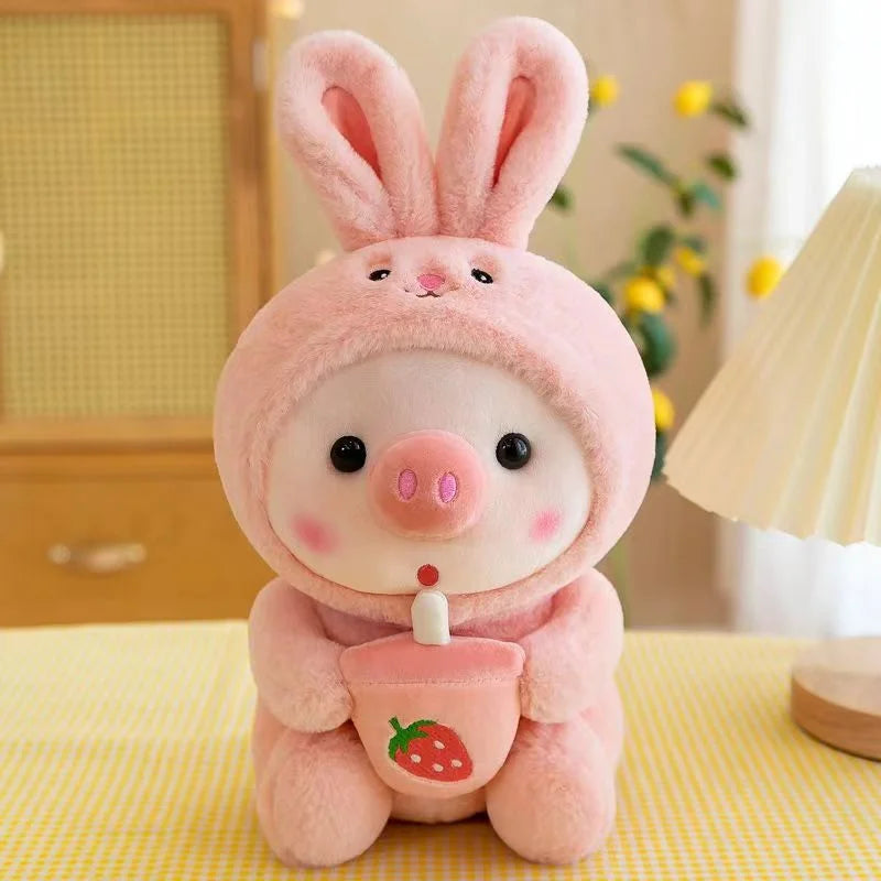 Peluche de cerdo kawai