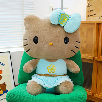 Peluche de Hello Kitty vestido azul
