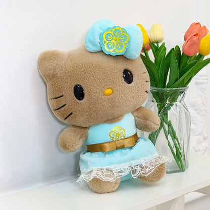 Peluche de Hello Kitty vestido azul