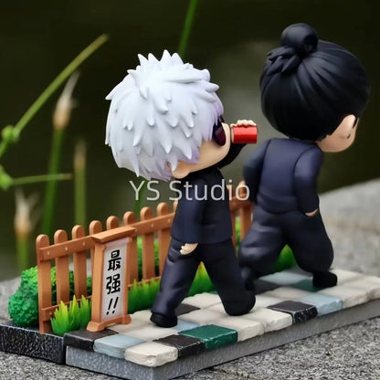 Figuras de Goyo y Suguru