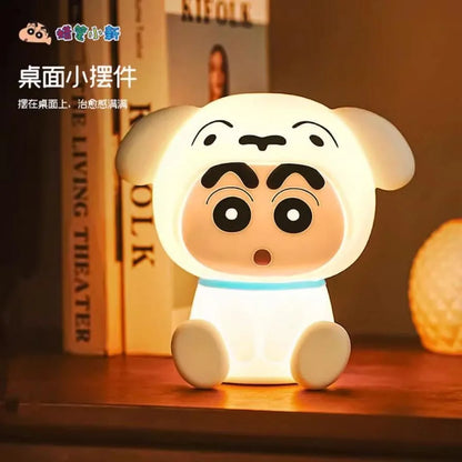 Lámpara de noche pequeña de Shin Chan