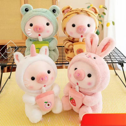 Peluche de cerdo kawai