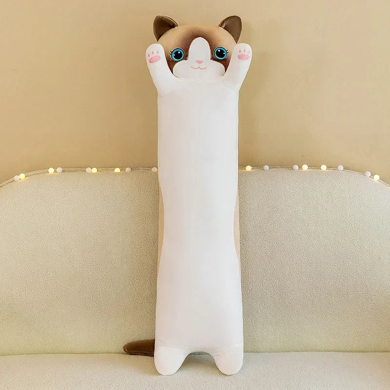 Peluche de gato largo de 90cm